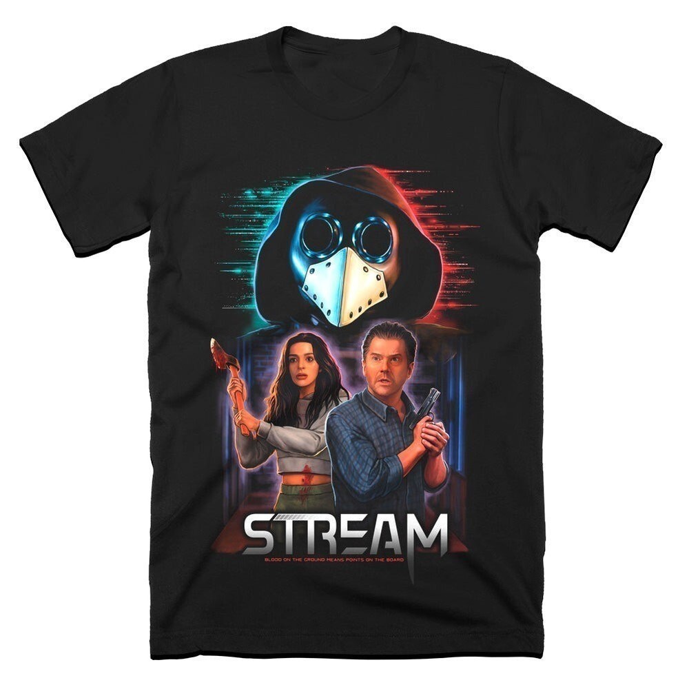 STREAM Plague Of Fear TV Series Retro Cartoon Unisex Graphic T-Shirt